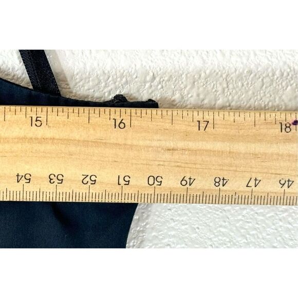 NWOT J.Crew One Shoulder Dark Blue Silk Blend Lined Cocktail Dress With Pockets - Picture 9 of 9